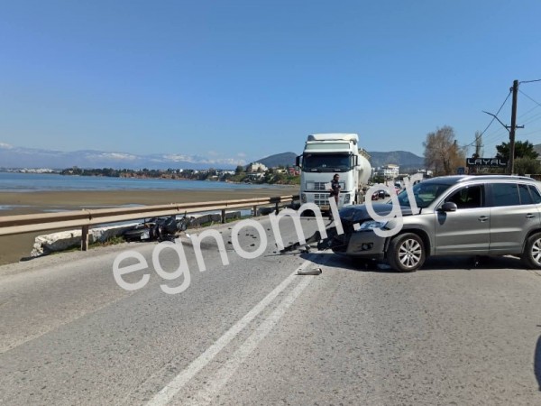 ΧΑΛΚΙΔΑ: Σφοδρό τροχαίο ατύχημα στη Λιανή Αμμο