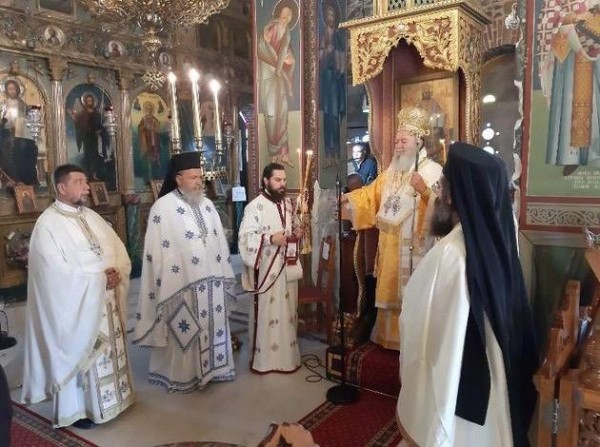 Στο Βασιλικό ο Μητροπολίτης ανήμερα της γιορτής του Οσίου Παϊσίου