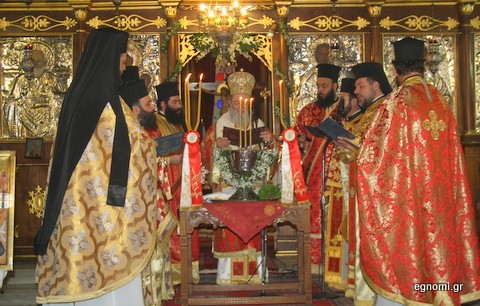 Λακωνικός φέτος ο Σεβασμιώτατος στα Θεοφάνεια