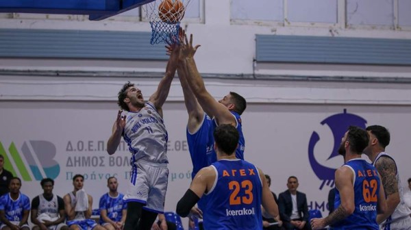 ΝΙΚΗ ΒΟΛΟΥ-ΑΓΕΧ 79-100: Σαρωτική στην πρεμιέρα του β' γύρου της Elite League (VIDEO)