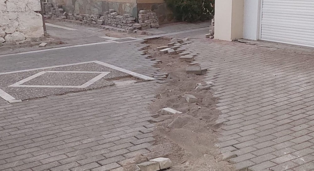 ΛΙΜΝΗ: Φωνάζουν για τον ξεχαρβαλωμένο δρομάκι