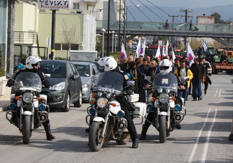 Πορεία ως το Nοσοκομείο Xαλκίδας