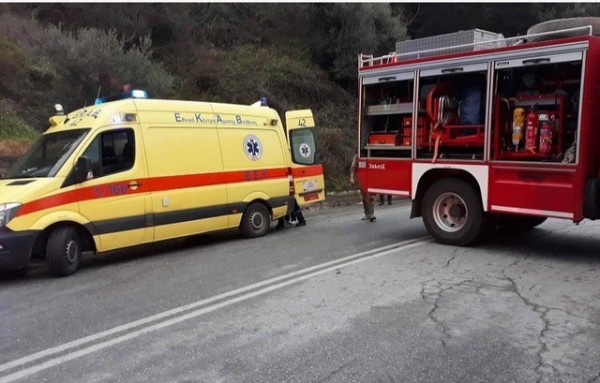 ΑΓΙΟΣ ΕΥΒΟΙΑΣ: Φορτηγό έπεσε σε γκρεμό - Νεκρός ο οδηγός