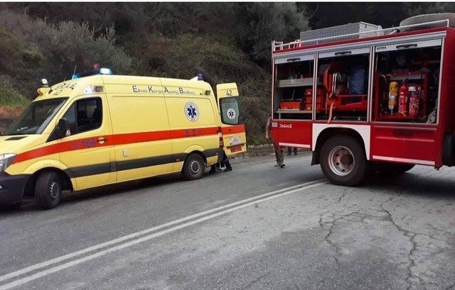 ΑΓΙΟΣ ΕΥΒΟΙΑΣ: Φορτηγό έπεσε σε γκρεμό - Νεκρός ο οδηγός