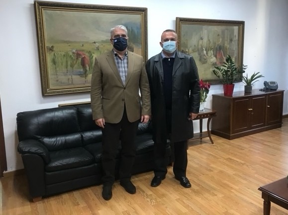 Συνάντηση Κεδίκογλου - Ραπτάκη για το Φράγμα των Ψαχνών