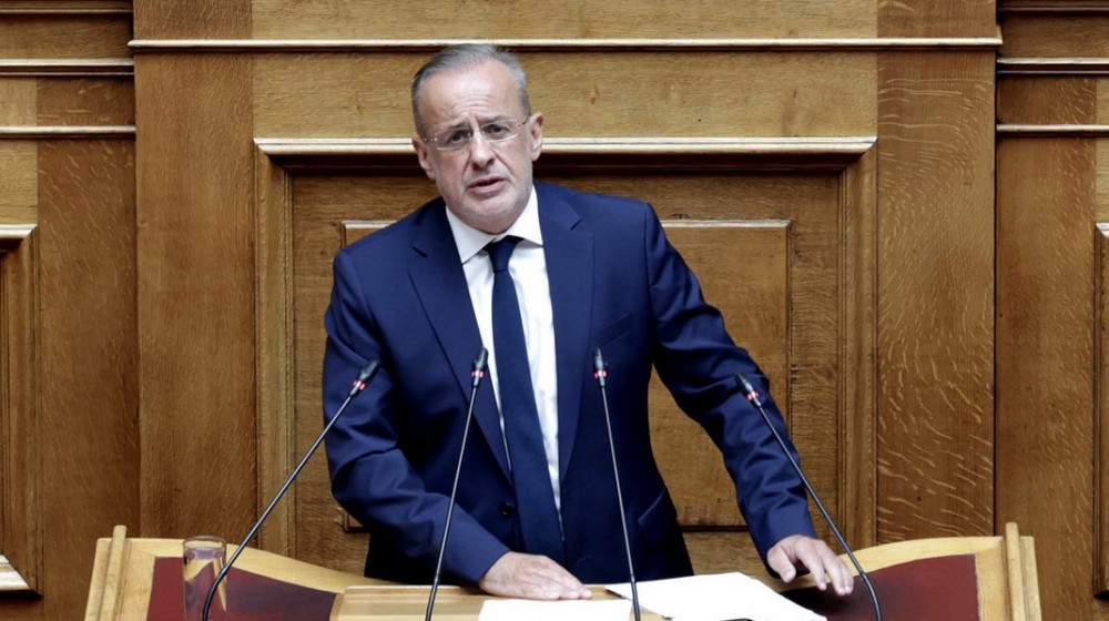 O Θανάσης Ζεμπίλης μιλησε στη Βουλή για το πρόβλημα υδροδότησης του Αλιβερίου (VIDEO)