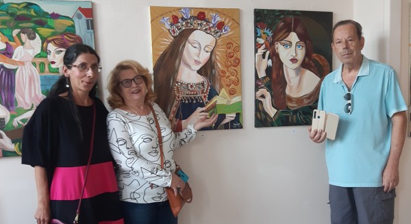 Έκθεση ζωγραφικής της Δήμητρας Αβραμίδου