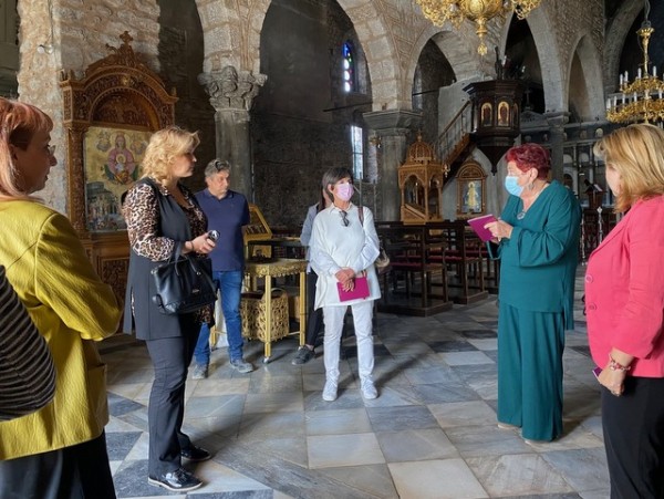 ΧΑΛΚΙΔΑ: Στελέχη του Υπουργείου Πολιτισμού επισκέφτηκαν τον ιερό ναό της Αγίας Παρασκευής –Επιθεώρησαν τις εργασίες αποκατάστασης του ναού