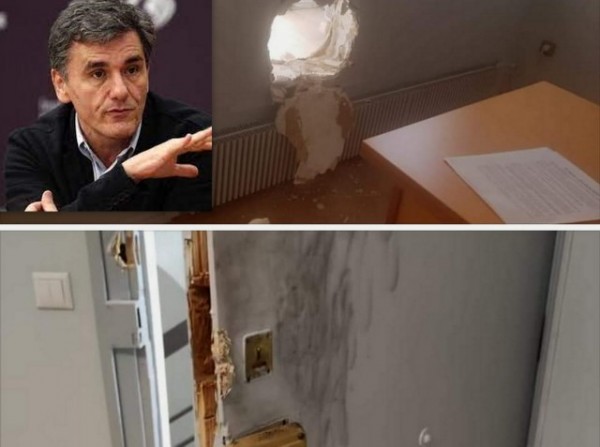 Θύμα διάρρηξης ο βουλευτής Ευκλείδης Τσακαλώτος (φωτό)