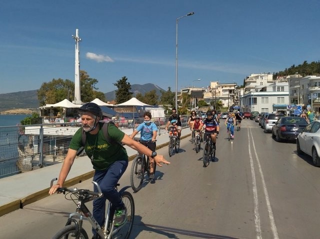 ΧΑΛΚΙΔΑ: Με ποδήλατα για την προστασία της Ευβοϊκής φύσης
