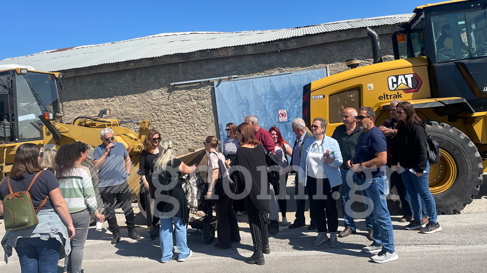 ΜΥΤΙΚΑΣ - ΚΑΛΩΔΙΑ ΑΔΜΗΕ: Μπλόκο στις εργασίες με μηχανήματα έργου (VIDEO)