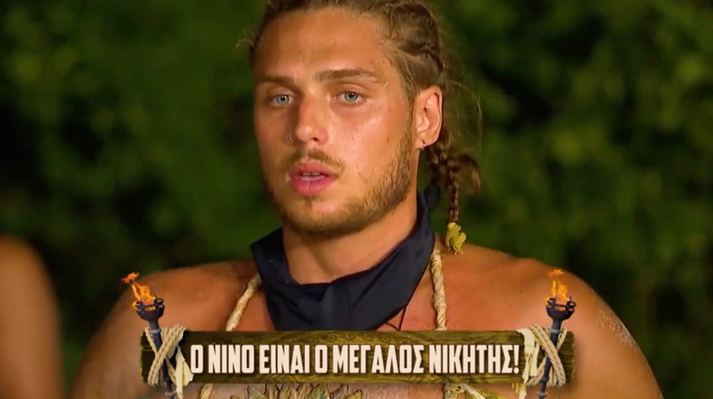 SURVIVOR ΤΕΛΙΚΟΣ: Ο Νίνο Νικολαΐδης είναι ο μεγάλος νικητής - Κέρδισε 100.000 ευρώ! (VIDEO)