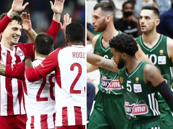 Ολυμπιακός στο ποδόσφαιρο, Παναθηναϊκός στο μπάσκετ
