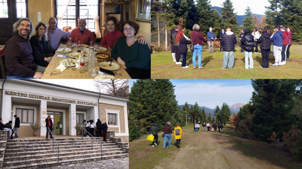 Μαθητές του 3ου Λυκείου Χαλκίδας στα ψηλά βουνά της Ευρυτανίας