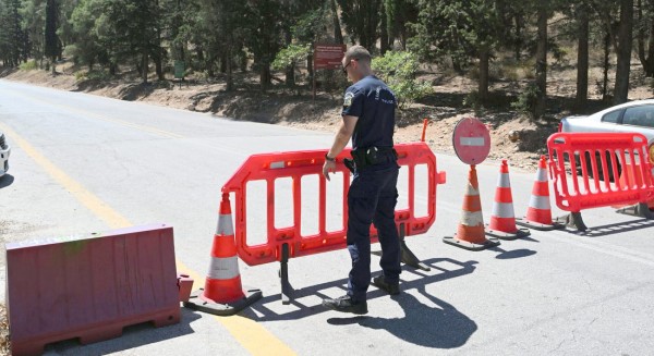 Διακοπή κυκλοφορίας στην εθνική οδό Λαμίας - Καρπενησίου