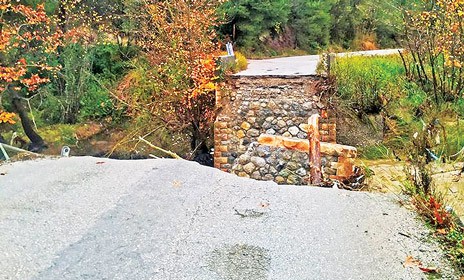 ΒΟΡΕΙΑ ΕΥΒΟΙΑ: Κομμένη στα δύο εδώ και δύο χρόνια