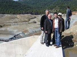 Ξανάρχισε η κατασκευή του φράγματος του Φέρε-Κάμπου