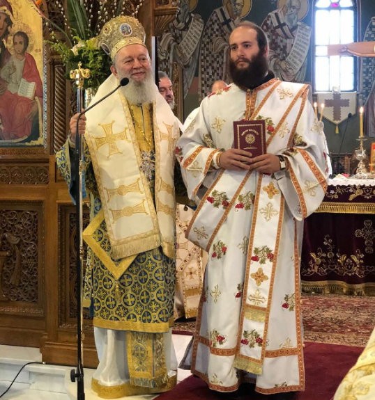 Χειροτόνησε Διάκονο τον Ανέστη Δανέλη ο Μητροπολίτης