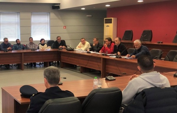 ΧΑΛΚΙΔΑ: Συνεδρίασε το Συντονιστικό Όργανο Πολιτικής Προστασίας