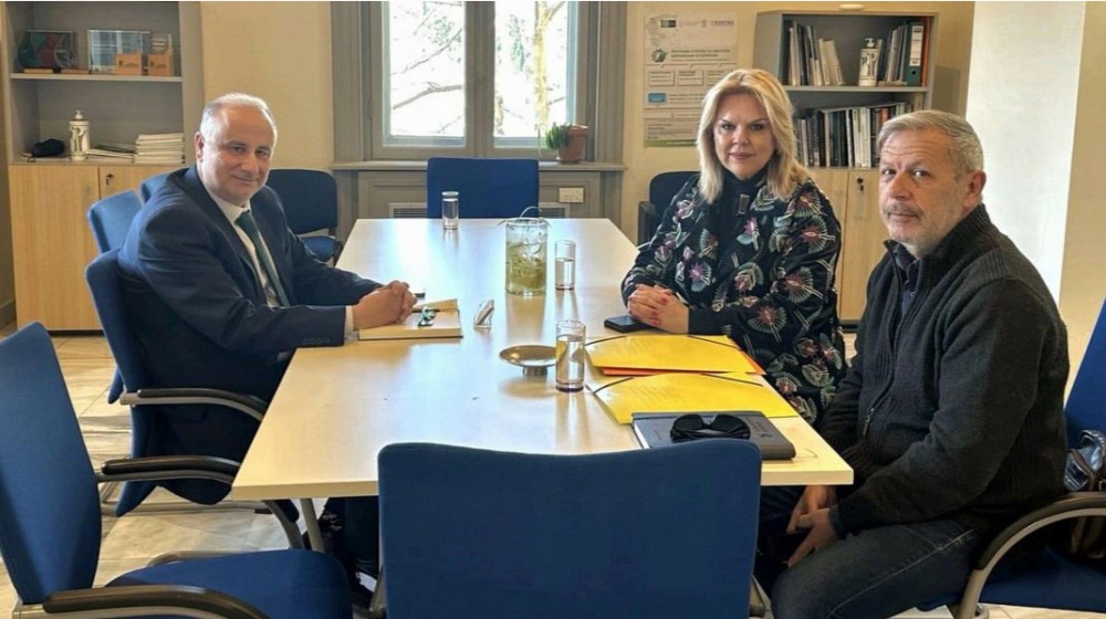 ΔΗΜΟΣ ΧΑΛΚΙΔΕΩΝ: Η Δήμαρχος συναντήθηκε με τον πρόεδρο του Πράσινου Ταμείου