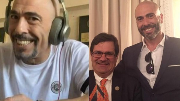 Ο Βαλάντης πανηγυρίζει την εκλογή του ξαδέλφου του με τον Ντόναλντ Τραμπ