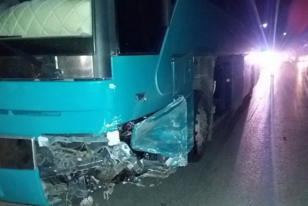 ΑΛΙΒΕΡΙ: Επικίνδυνο τροχαίο με λεωφορείο του ΚΤΕΛ Εύβοιας