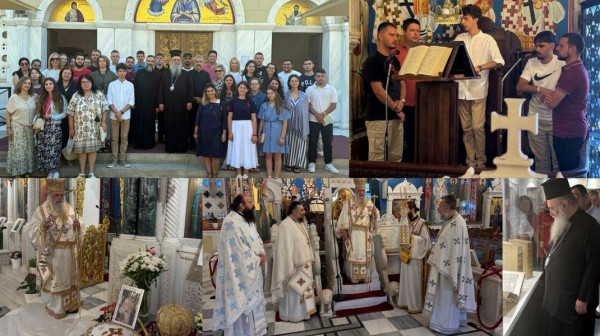 ΠΡΟΚΟΠΙ ΕΥΒΟΙΑΣ: Ο Μητροπολίτης Δράμας Δωρόθεος στο Προσκύνημα του Οσίου Ιωάννη Ρώσου