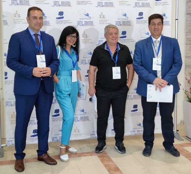 Στη Συνέλευση του Επιμελητηριακού Ομίλου Ανάπτυξης Ελληνικών Νησιών Γεροντίτης και Καραμπέτσου