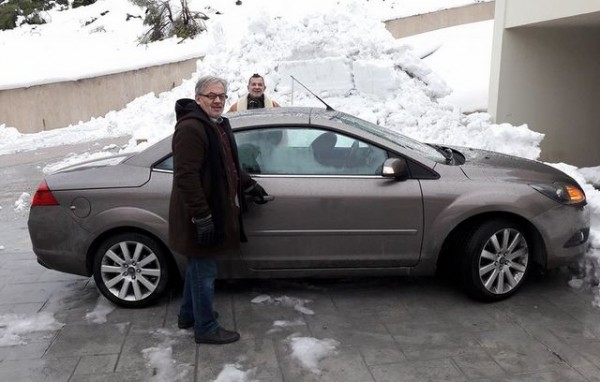 Πήγε στην Κύμη ο βουλευτής του ΣΥΡΙΖΑ Γιώργος Ακριώτης