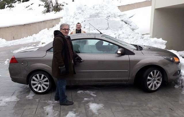 Πήγε στην Κύμη ο βουλευτής του ΣΥΡΙΖΑ Γιώργος Ακριώτης