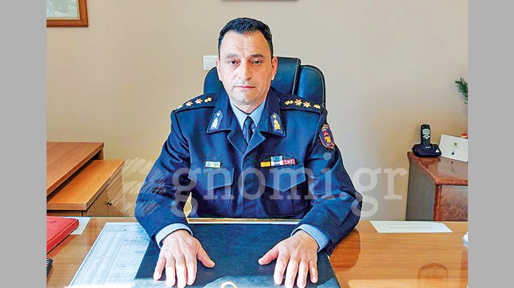 ΧΑΛΚΙΔΑ: Προήχθη σε υποστράτηγο και αποχωρεί ο Διοικητής Πυροσβεστικών Υπηρεσιών Νομού Ευβοίας