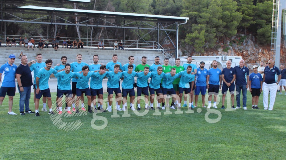 ΤΑΜΥΝΑΪΚΟΣ ΑΛΙΒΕΡΙΟΥ: Αγιασμός, χαμόγελα, γλυκά στους φιλάθλους και τραπέζι στον Κάραβο (φωτό)