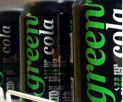 Συνεργασία της Green Cola με την Sky Express