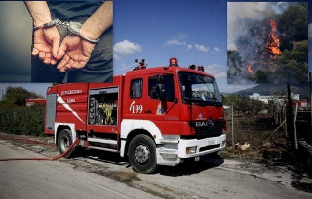 ΣΤΥΡΑ ΕΥΒΟΙΑΣ: Σύλληψη άντρα για  πρόκληση εμπρησμού από αμέλεια