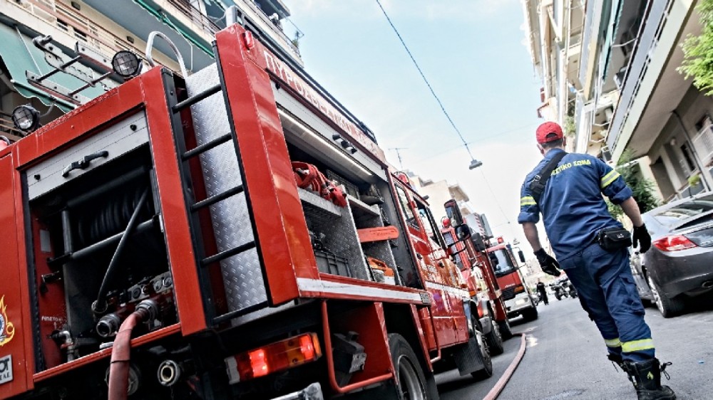 ΧΑΛΚΙΔΑ: Κινητοποίηση της πυροσβεστικής για φωτιά στο Τσιμεντάδικο