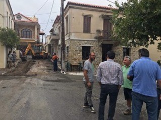 ΑΓΙΟΣ ΛΟΥΚΑΣ ΑΛΙΒΕΡΙΟΥ: Ξεκίνησαν τα έργα ανάπλασης της πλατείας