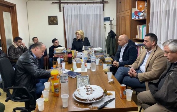 Η Ελενα Βάκα παρούσα στο Συμβούλιο της Κοινότητας Ανθηδώνος