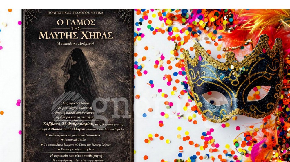 Ο Γάμος της Μαύρης Χήρας ανάβει φωτιές στο Μύτικα