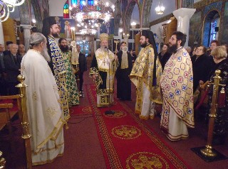 Με λαμπρότητα πανηγύρισε ο ιερός ναός Αγίου Ιωάννη Χαλκίδας