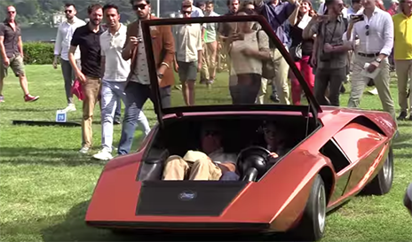 Συγκλονιστική Lancia Stratos Zero (VIDEO)
