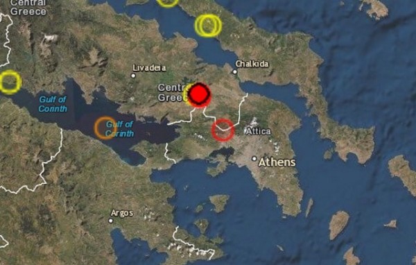 Νέος σεισμός στη Θήβα το απόγευμα της Παρασκευής