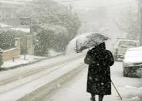 90χρονη περπάτησε 10 χιλιόμετρα στο χιόνι για να εμβολιαστεί