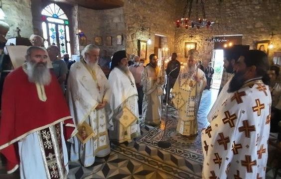 Σε Αγία Άννα και Λίμνη ο Μητροπολίτης για την γιορτή του Γενέθλιου της Παναγίας