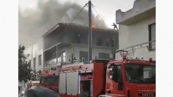 Κεραυνός χτύπησε σπίτι στη Ρόδο