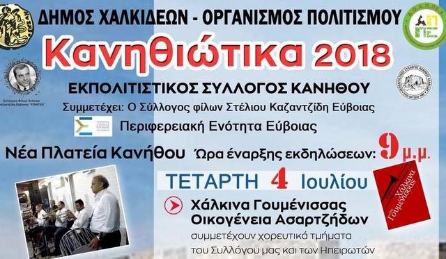 Αρχίζουν τα Κανηθιώτικα με τα χάλκινα της Γουμένισσας
