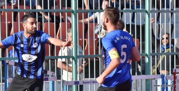 ΛΟΥΤΡΑΚΙ-ΑΟ ΧΑΛΚΙΣ 1-2: Πέταγε φωτιές ο Βεζιρτζόγλου στην τελευταία παράσταση των κυανόμαυρων