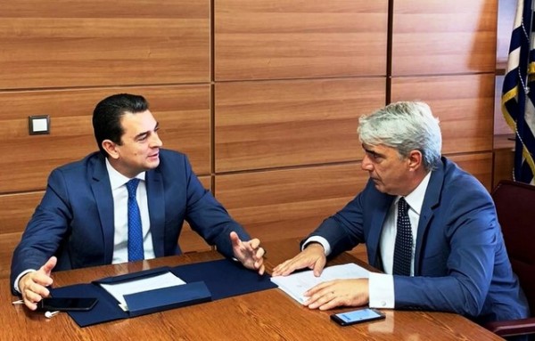Συνάντηση του Σίμου Κεδίκογλου με τον  Υφυπουργό Αγροτικής Ανάπτυξης