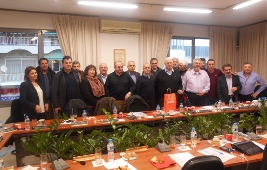 Συνεδρίασαν και έκοψαν πίτα στην ΠΕΔ Στερεάς Ελλάδας