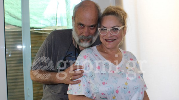 O Ανδρέας Ρουμελιώτης με μια ...καλλιτέχνη οδοντίατρο