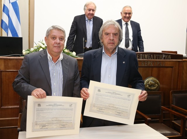 Έγιναν αδέλφια τα Επιμελητήρια Εύβοιας και Κέρκυρας